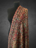 Luxury Heritage Kani Handloom Shawl | All-Over Floral Jamawar - LoomFable