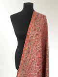 Skin Matka Kani Pashmina Stole – Handwoven Toosh Heritage Floral Stole - LoomFable