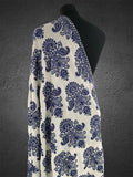 Luxury White Pashmina Shawl – Grand Aari Embroidery Wrap - LoomFable