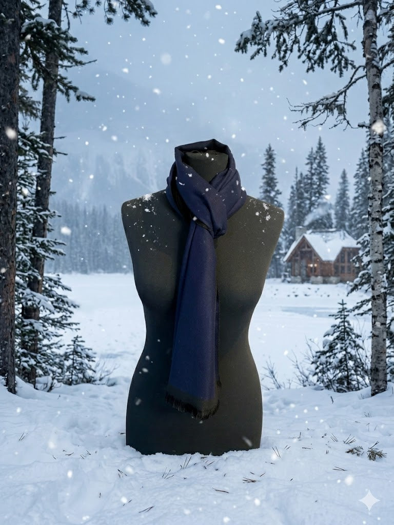 Men’s Cashmere Muffler - LoomFable
