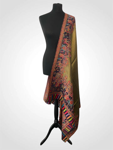 Kani Handwoven Moonlight "Barat" Edition Pashmina Shawl - LoomFable