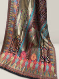 Luxury Kani Silk Moonlight Dupatta Handwoven Kashmiri Designer Wrap